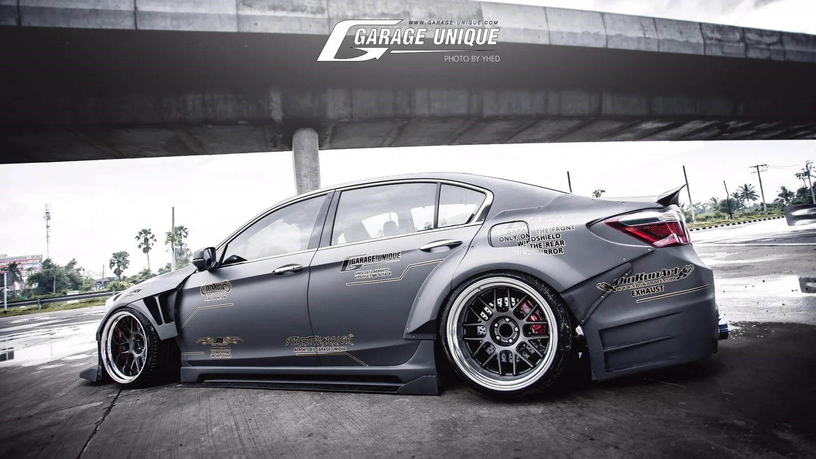 รูปชุดแต่ง ชุดแต่ง Honda Accord G9 2014 2019 Wide Body ภาพที่ 6