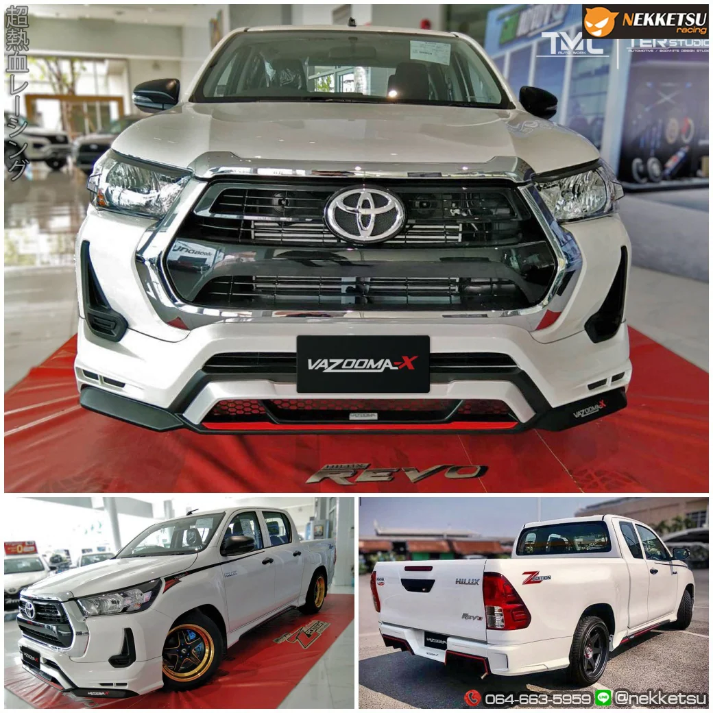 รูปชุดแต่ง ชุดแต่ง Toyota Hilux Revo 2020 2024 Vazooma Cap ภาพที่ 3