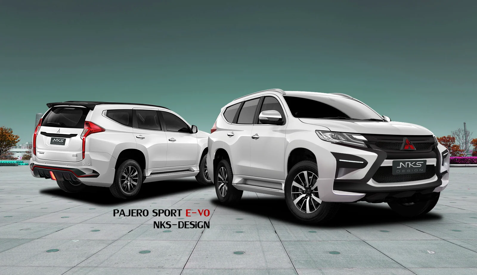 รูปชุดแต่ง ชุดแต่ง Mitsubishi Pajero Sport NKS ภาพที่ 6