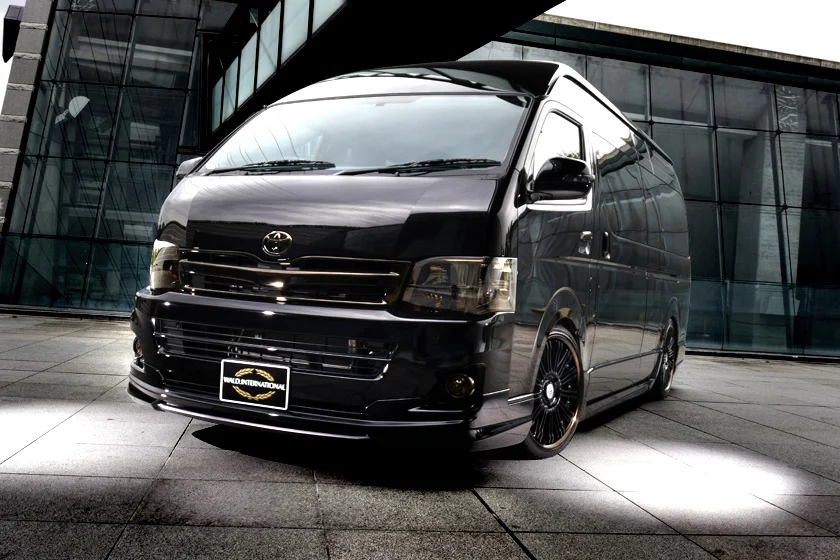 ชุดแต่ง TOYOTA HIACE SUPER LONG WALD Japan เอ็กเซ็กคิวทีฟไลน์ ภาพ 9