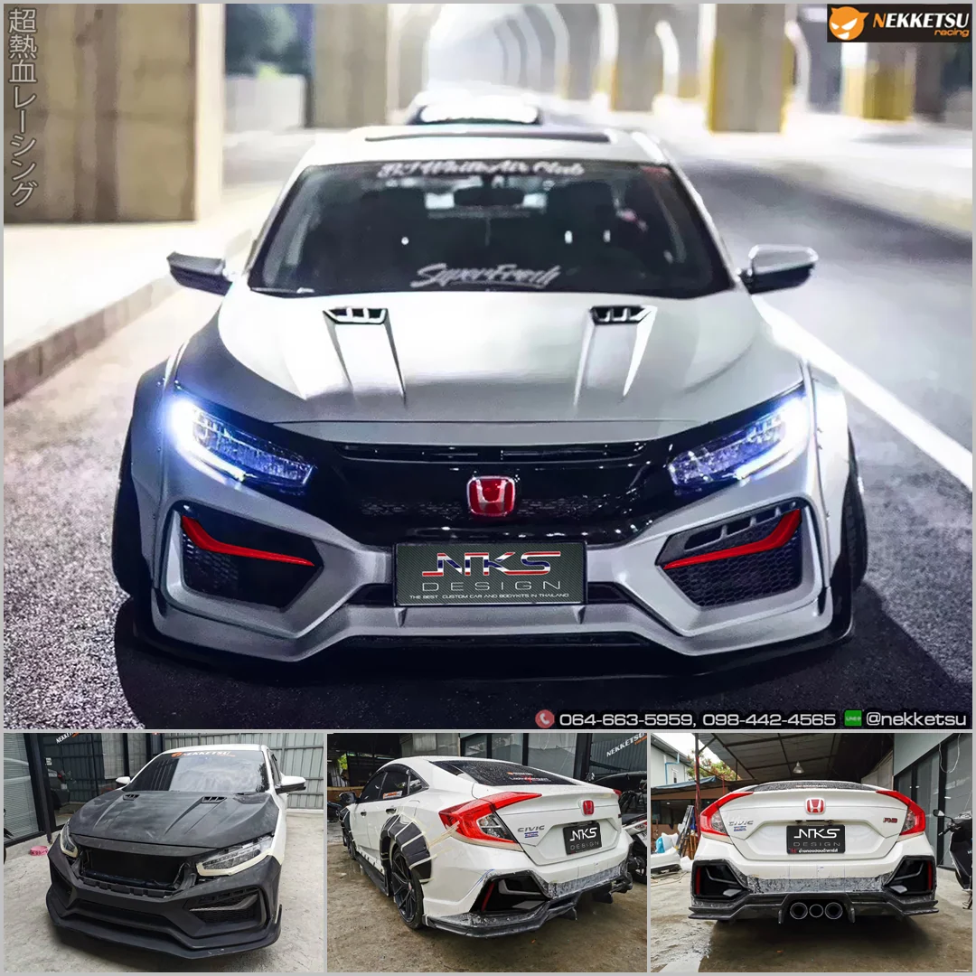 รูปชุดแต่ง ชุดแต่ง Honda Civic FC 16 21 Type MC 2022 ภาพที่ 24