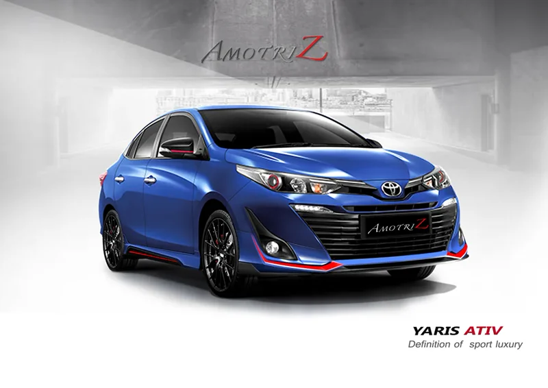ชุดแต่ง YARIS ATIV 4ประตู และ 5ประตู bodykits - TOYOTA YARIS SEDAN ATIV BODY KITS ชุดแต่งรถ ภาพ 18