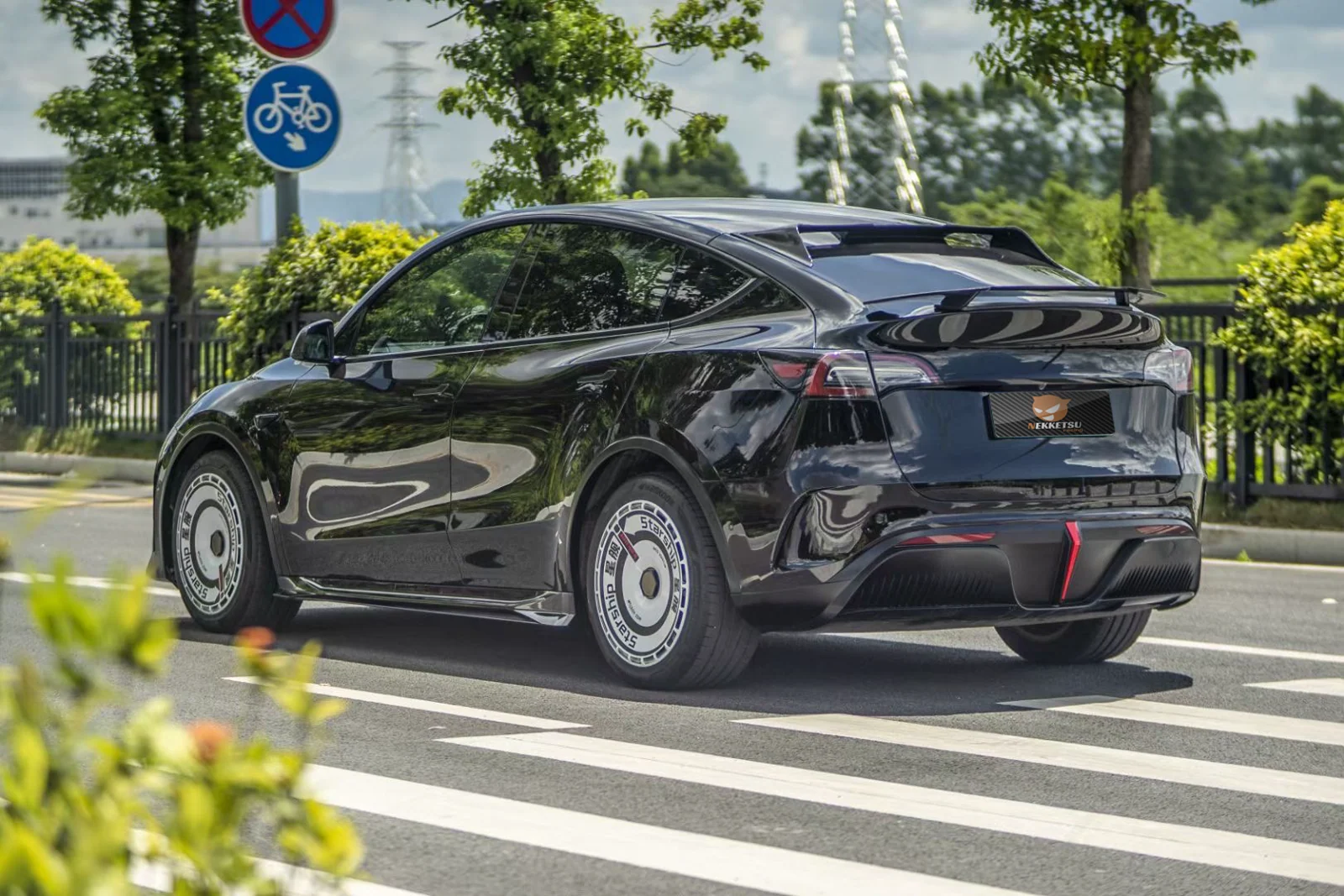 รูปชุดแต่ง ชุดแต่ง Tesla Model y sport v.2 ภาพที่ 15