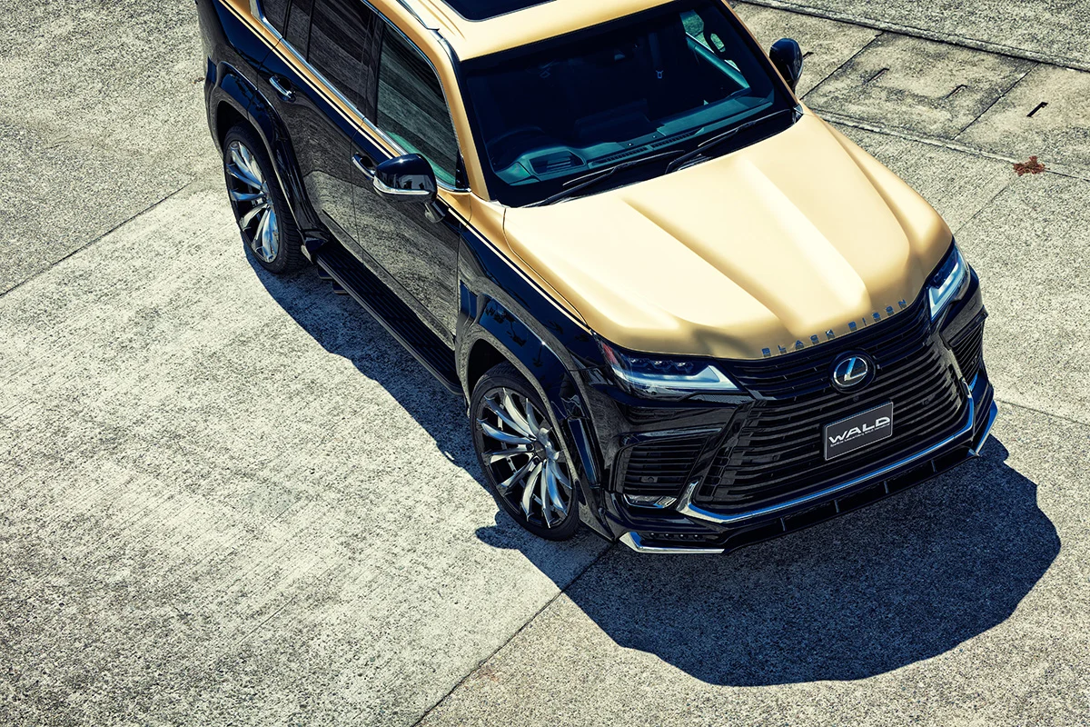 ชุดแต่ง LEXUS LX600/700h WALD Japan สปอร์ตไลน์ แบล็กไบซัน เอดิชัน ภาพ 4