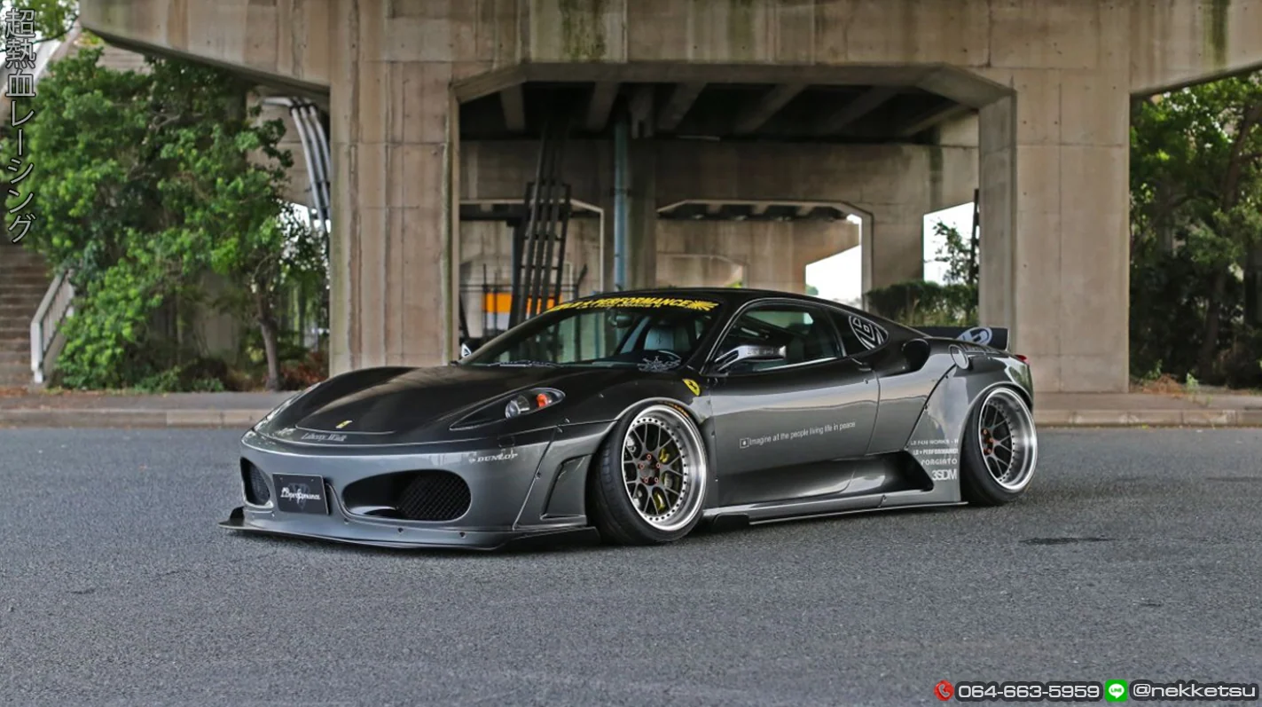 รูปชุดแต่ง ชุดแต่ง Ferrari F430 LB WORK ภาพที่ 6