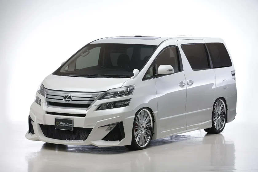 ชุดแต่ง TOYOTA VELLFIRE WALD Japan สปอร์ตไลน์ แบล็กไบซัน เอดิชัน ภาพ 2