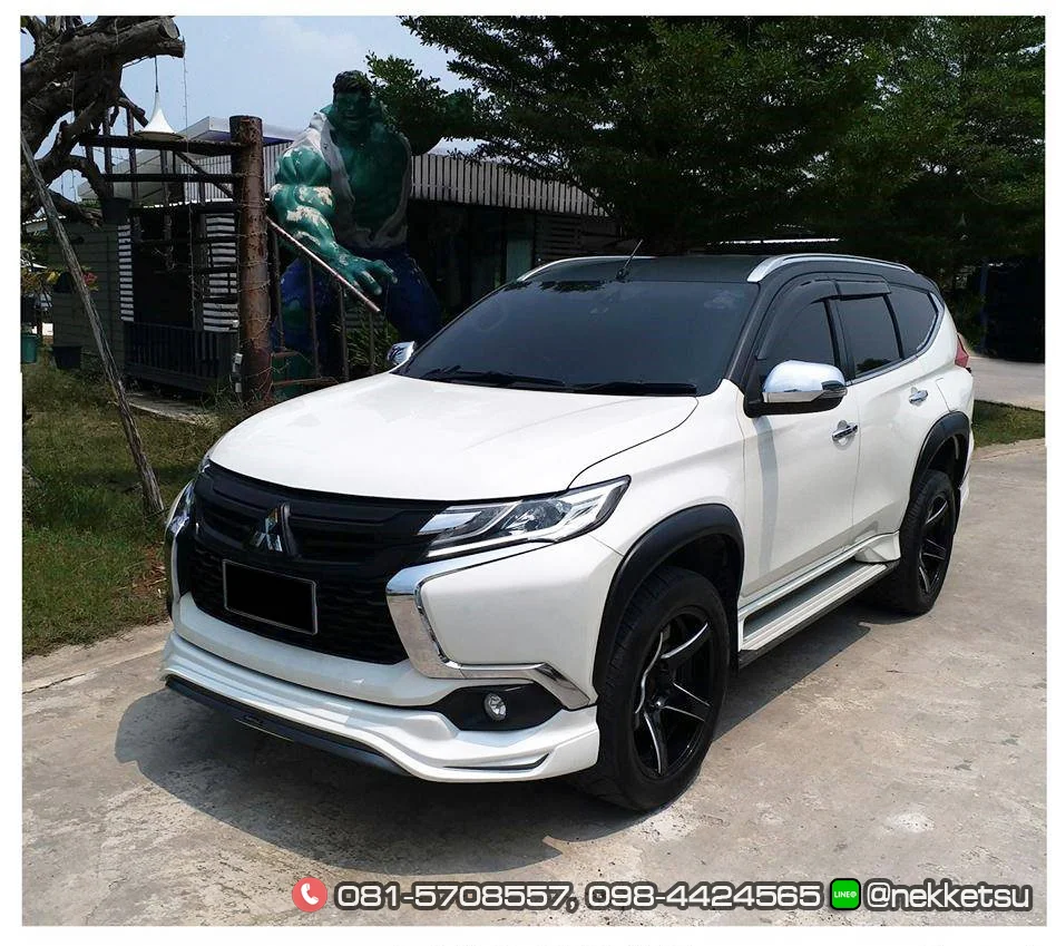รูปชุดแต่ง ชุดแต่ง Mitsubishi Pajero Sport AMT 2016 2019 V1 ภาพที่ 3