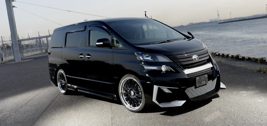 ชุดแต่ง TOYOTA VELLFIRE WALD Japan สปอร์ตไลน์ แบล็กไบซัน เอดิชัน ภาพ 8