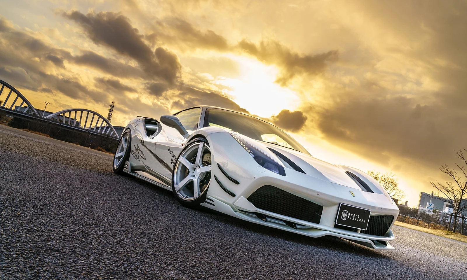 ชุดแต่ง FERRARI 488 GTB 2015.07~Rowen Japan ภาพ 2