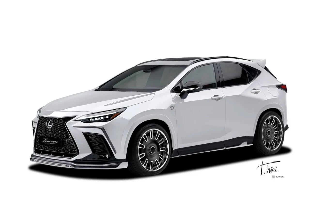 ชุดแต่ง LEXUS NX350h F SPORT NX450h+ (AAZH26) /NX350h (AAZH20/25) /NX350 (TAZA25) F SPORT Rowen Japan ภาพ 13