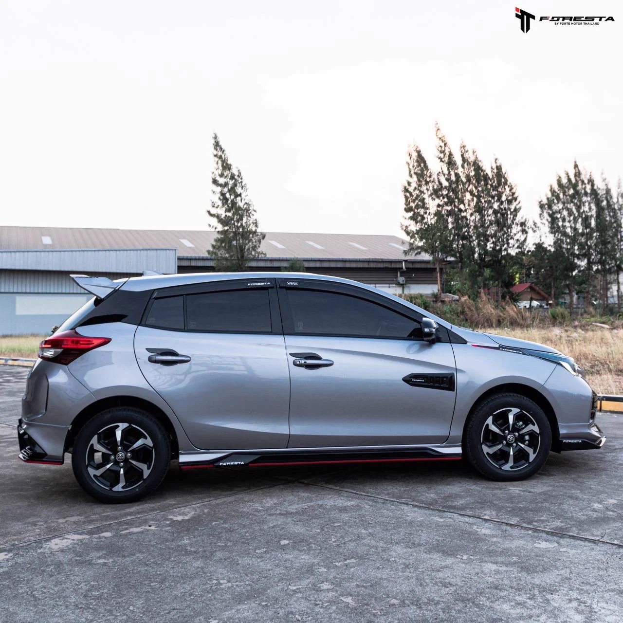 รูปชุดแต่ง ชุดแต่ง Toyota Yaris Ativ 24 26 Drive68 5ประตู ภาพที่ 7