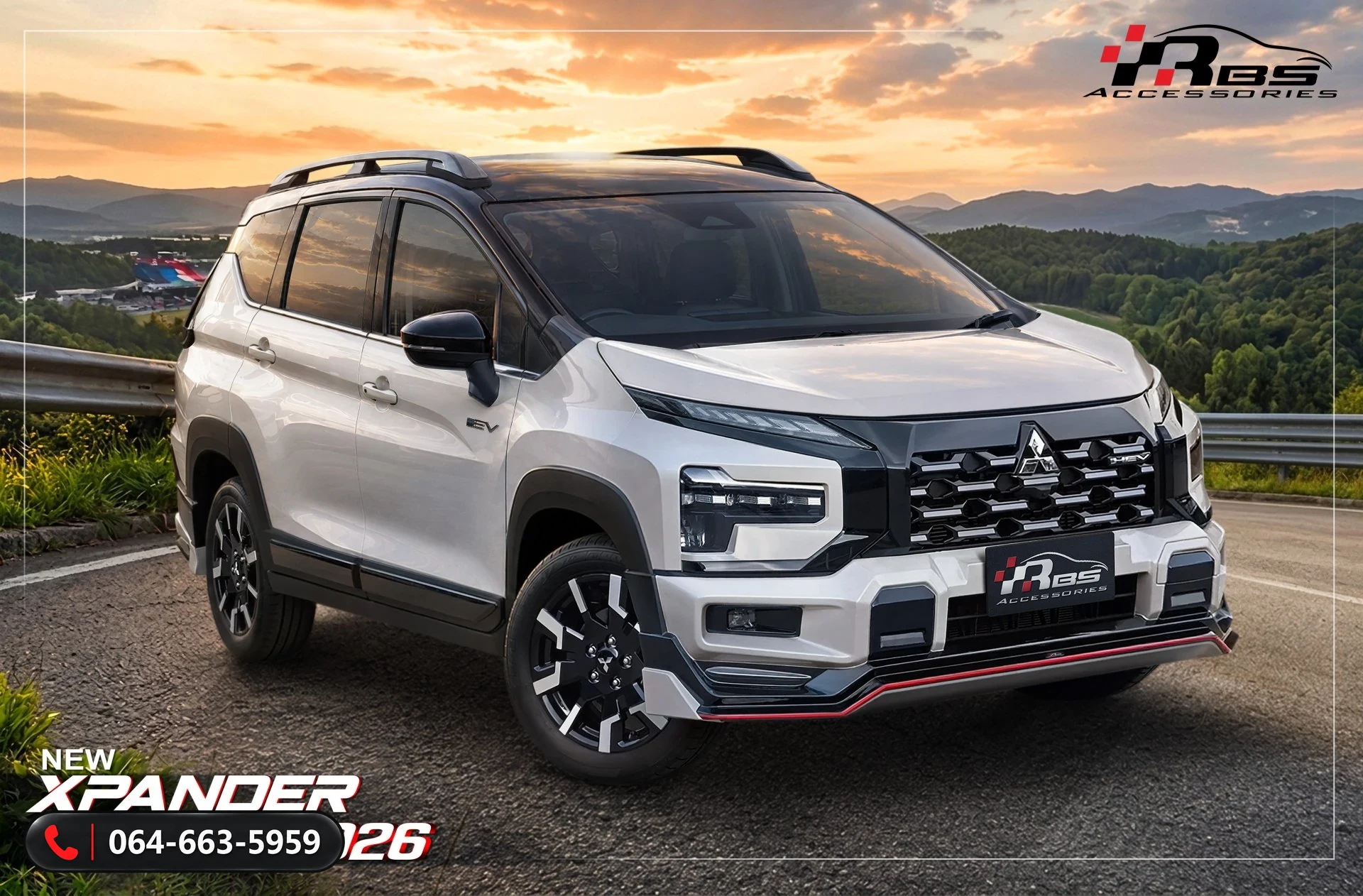 ชุดแต่ง MITSUBISHI Xpander MITSUBISHI XPANDER CROSS 2026 RBS ภาพ 3