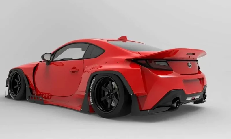 วิงสปอยเลอร์ท้าย V1.5 [Option] Duck Wing (only) - BRZ [ ZD-8 ] / GR86 Pandem ภาพสินค้าที่เลือก
