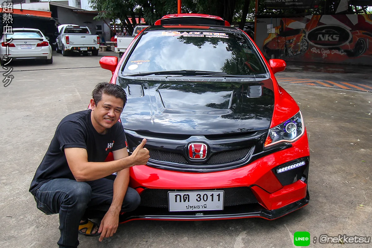 รูปชุดแต่ง ชุดแต่ง Honda Civic FD 06 11 Type X ธรรมดา ภาพที่ 23