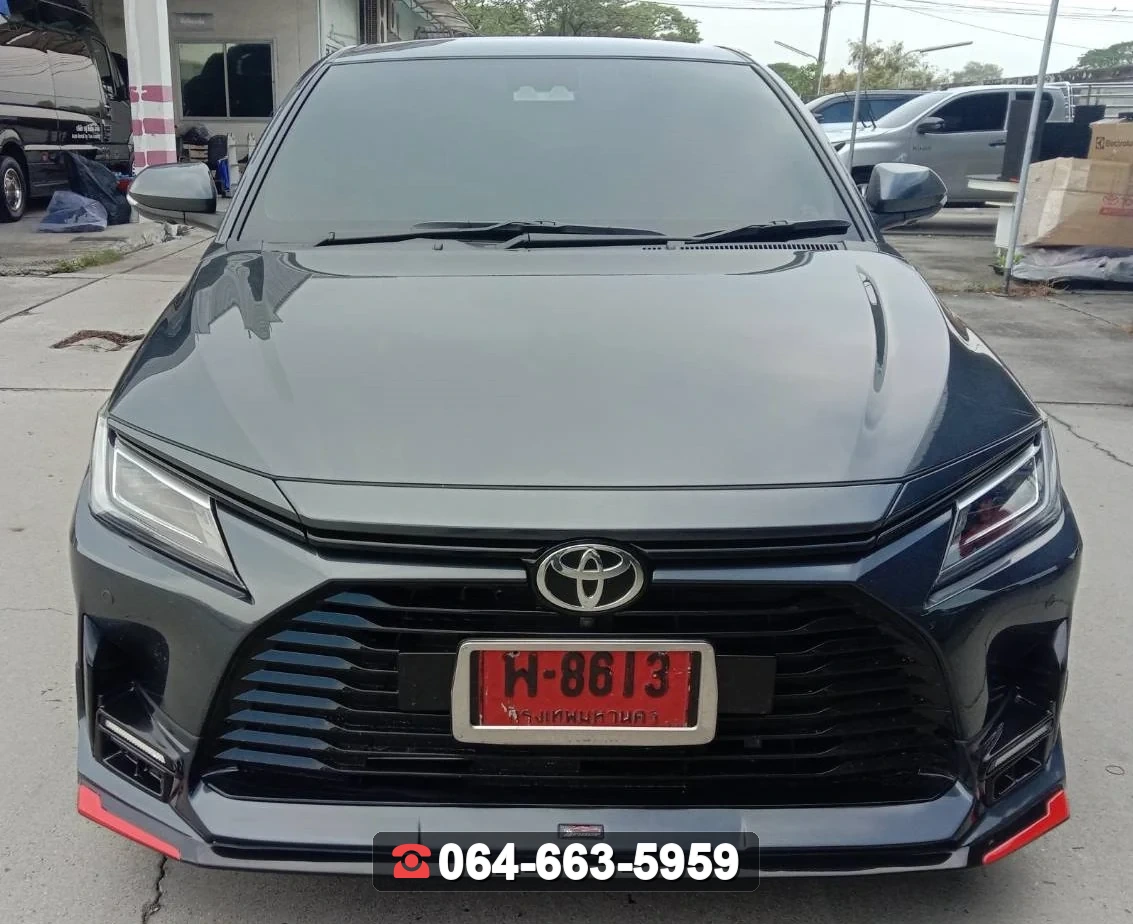ชุดแต่ง TOYOTA Yaris Ativ 2023 V.1 ท่อเหลี่ยม RiderM ภาพ 1