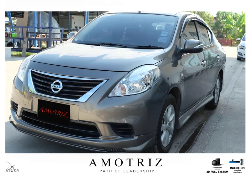 ชุดแต่ง Nissan Almera 2012 bodykits โดย อโมติส - NISSAN ชุดแต่ง Nissan Almera 2012 bodykits โดย อโมติส ชุดแต่งรถ ภาพ 8