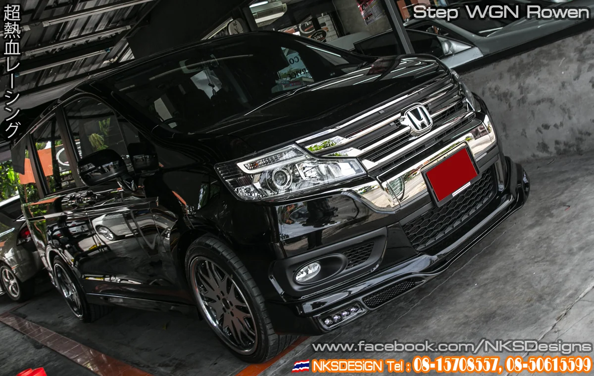 รูปชุดแต่ง ชุดแต่ง Honda Step WGN Rowen 2009 2014 ภาพที่ 11