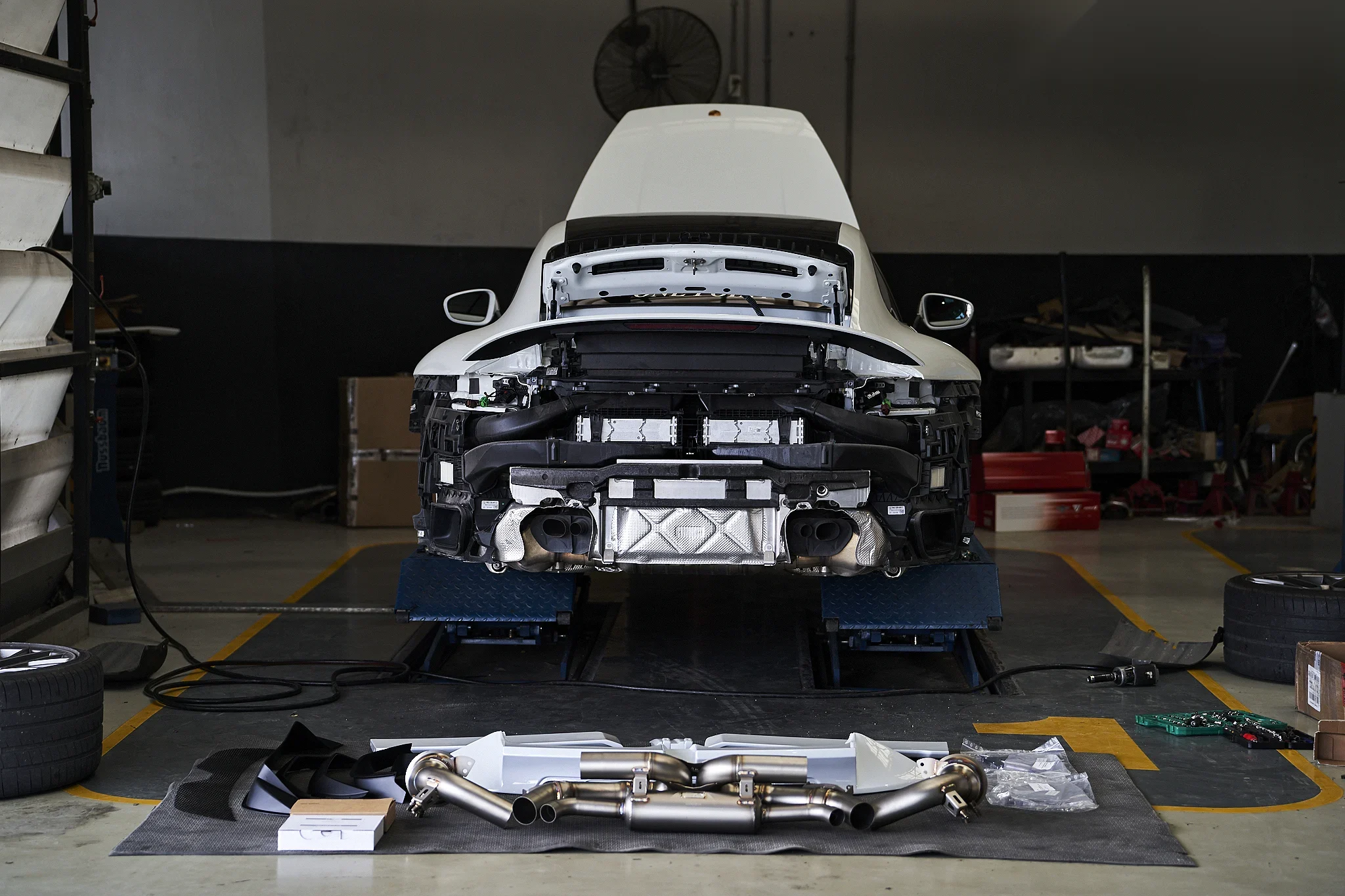 ชุดแต่ง PORSCHE 992.1 SERIES 992 x TechArt Rear Wing x IPE Prodrive Shop ภาพ 1
