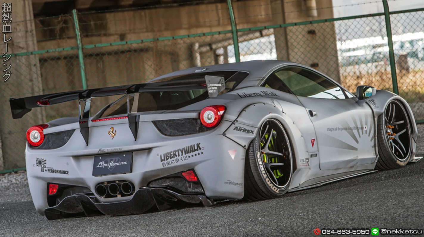 รูปชุดแต่ง ชุดแต่ง Ferrari 458 LB WORK ภาพที่ 10