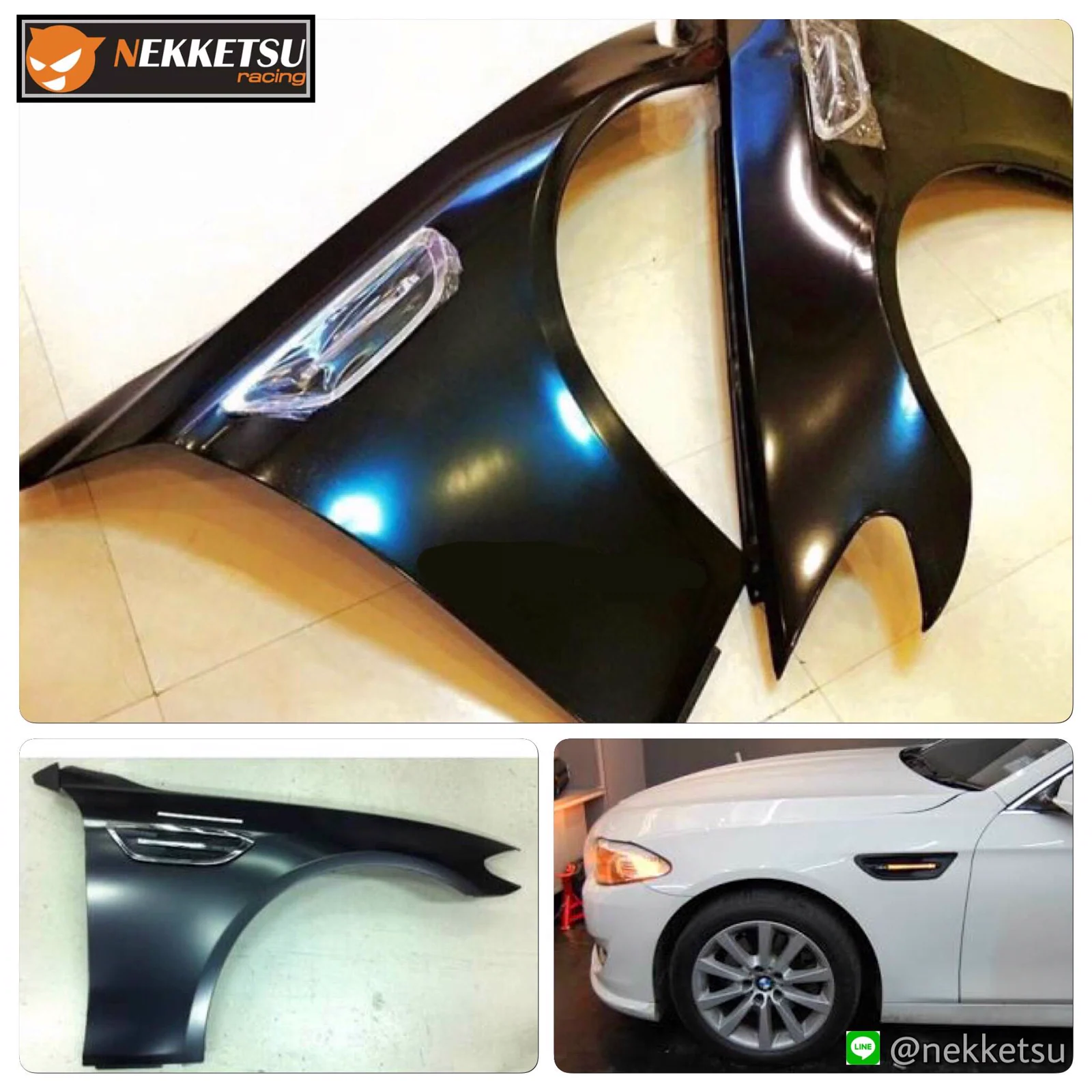 รูปชุดแต่ง ชุดแต่ง BMW Series5 F10 F11 2010 2017 M4 Style ภาพที่ 3