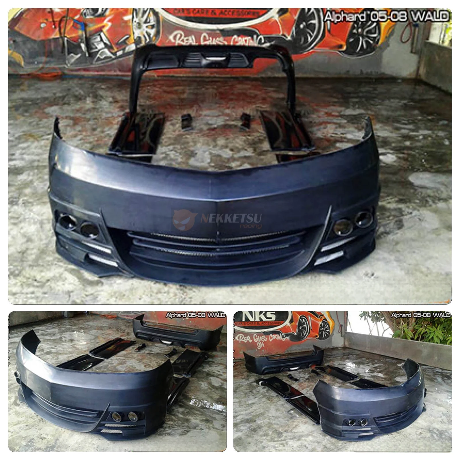 รูปชุดแต่ง ชุดแต่ง Toyota Alphard AH10 2002 2008 WALD ภาพที่ 2