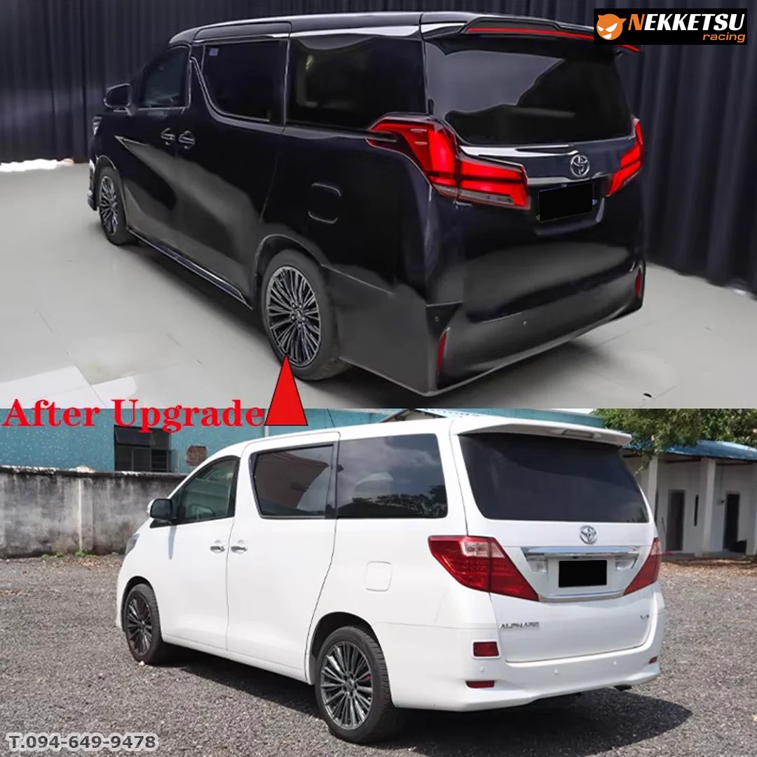 รูปชุดแต่ง ชุดแต่ง Toyota Alphard AH20 2009 2014 แปลงหน้า AH30 Full ภาพที่ 4