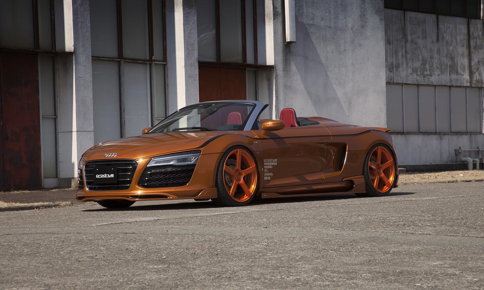 ชุดแต่ง Audi R8 Spyder/Coupe facelift 5.2(V10) 42CTYF 2013.04~2016.06 Rowen Japan ภาพ 5