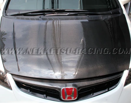 ฝากระโปรงคาร์บอน Civic FD 2006–2011 (Type R) ไม่เจาะ — ภาพรายละเอียดสินค้า 3