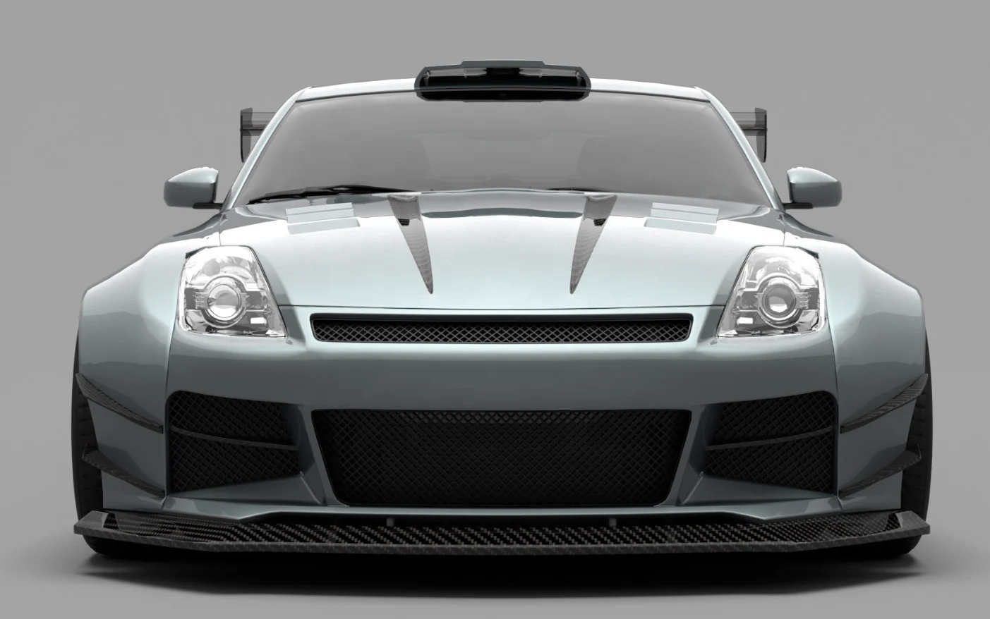 รูปชุดแต่ง ชุดแต่ง Nissan 350Z Wide Body 2021 ภาพที่ 6