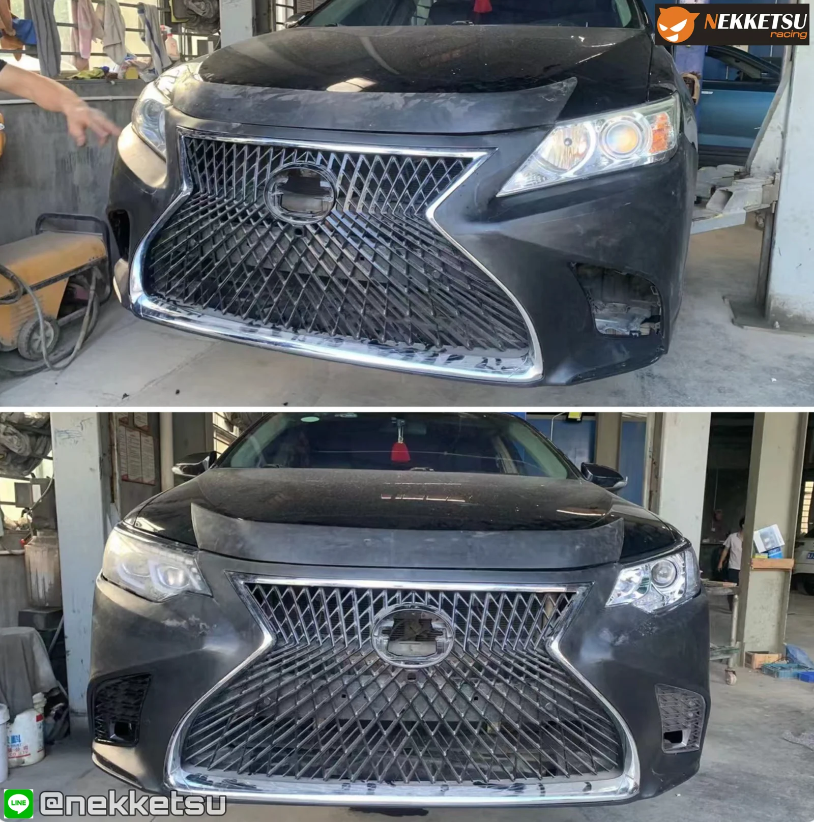 รูปชุดแต่ง ชุดแต่ง TOYOTA Camry 2012 2017 Lexus V.2 ภาพที่ 14