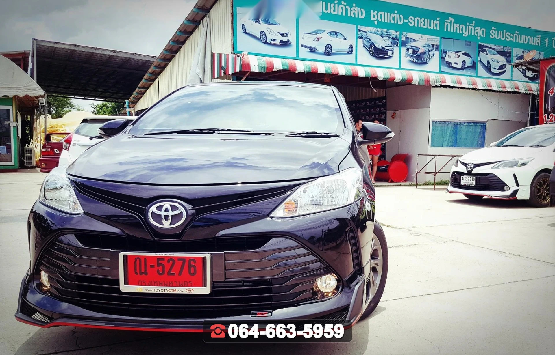ชุดแต่ง TOYOTA Vios 2017 RS RiderM ภาพ 1