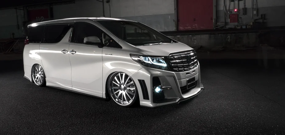 ชุดแต่ง TOYOTA ALPHARD ALL WALD Japan สปอร์ตไลน์ BUMPER TYPE ภาพ 15