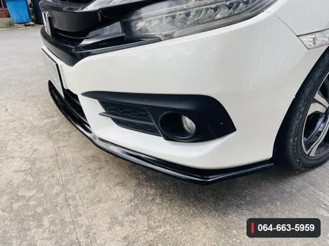 ลิ้นต่อกันชนหน้า Honda Civic FC ภาพประกอบชิ้นส่วนที่ผู้ขายแสดง