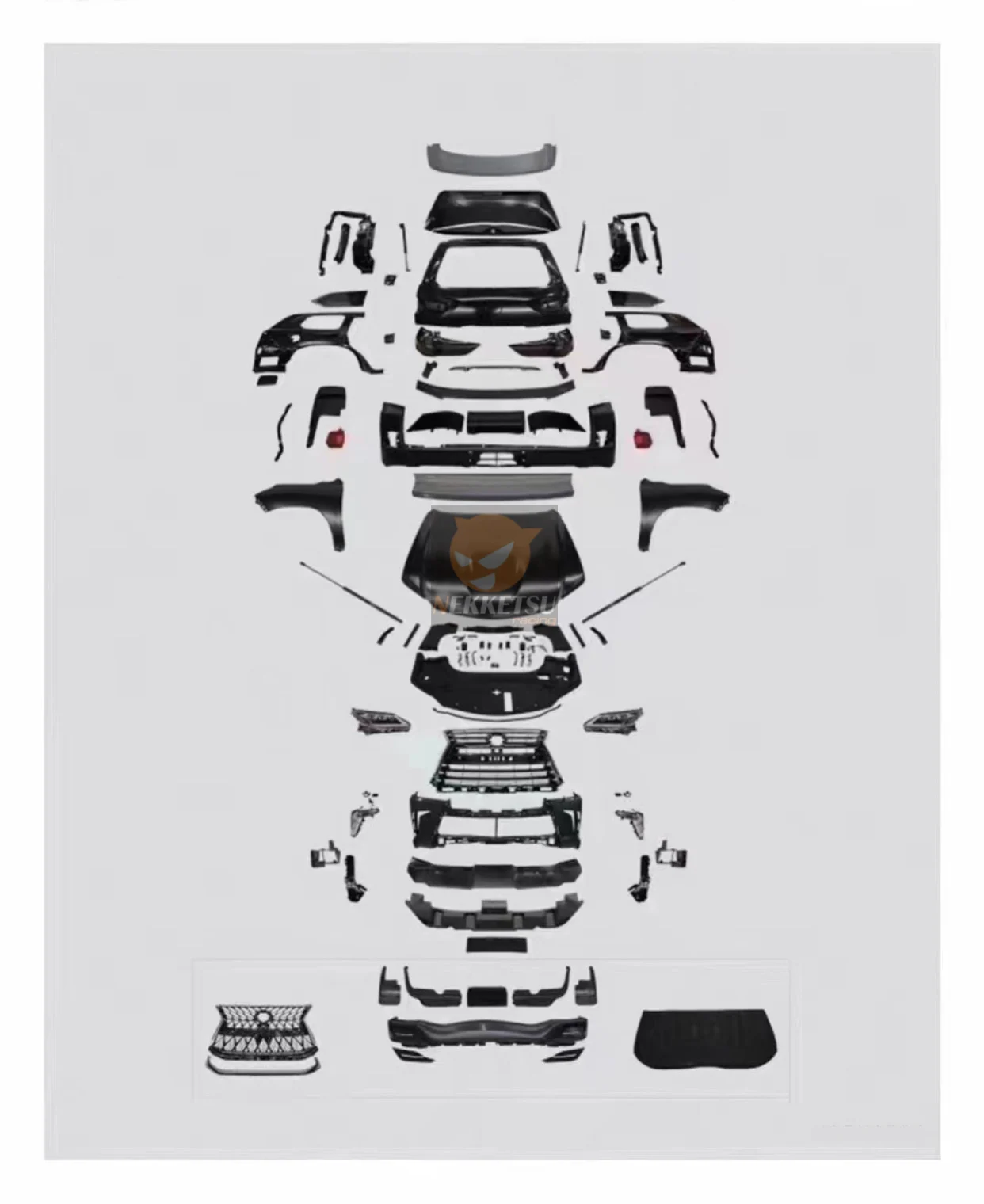 รูปชุดแต่ง ชุดแต่ง Lexus LX 570 แปลง 2008 เป็น 2018 Normal ภาพที่ 2