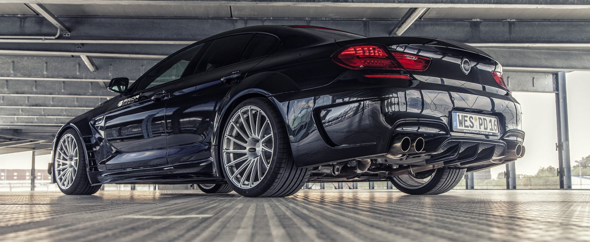 สปอยเลอร์ฝาท้าย Prior Design PD6XX Rear Trunk Spoiler for BMW 6-Series Gran Coupé F06/M6 ภาพสินค้าที่เลือก