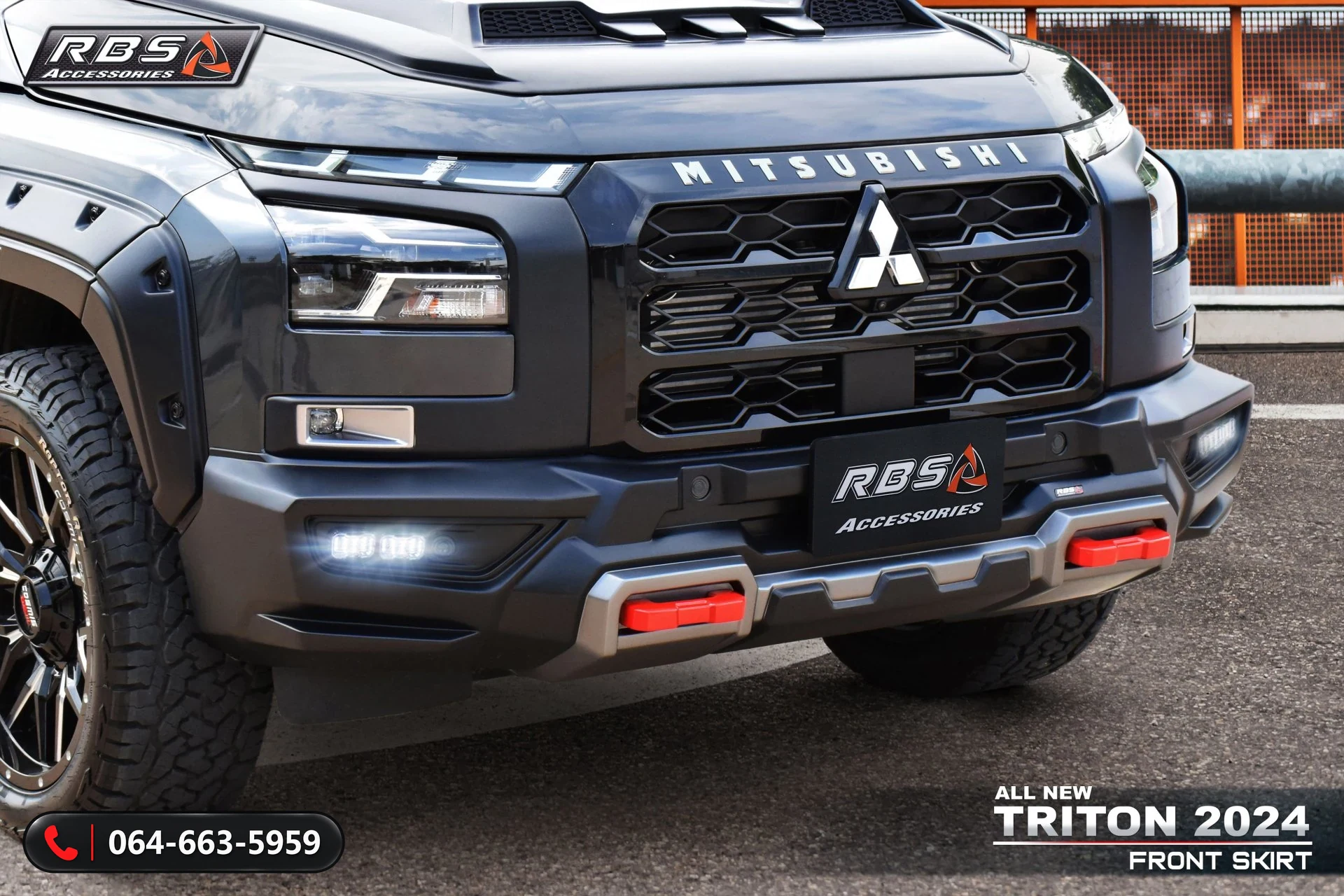 ชุดแต่ง MITSUBISHI TRITON 2024 XTREAMER RBS ภาพ 4