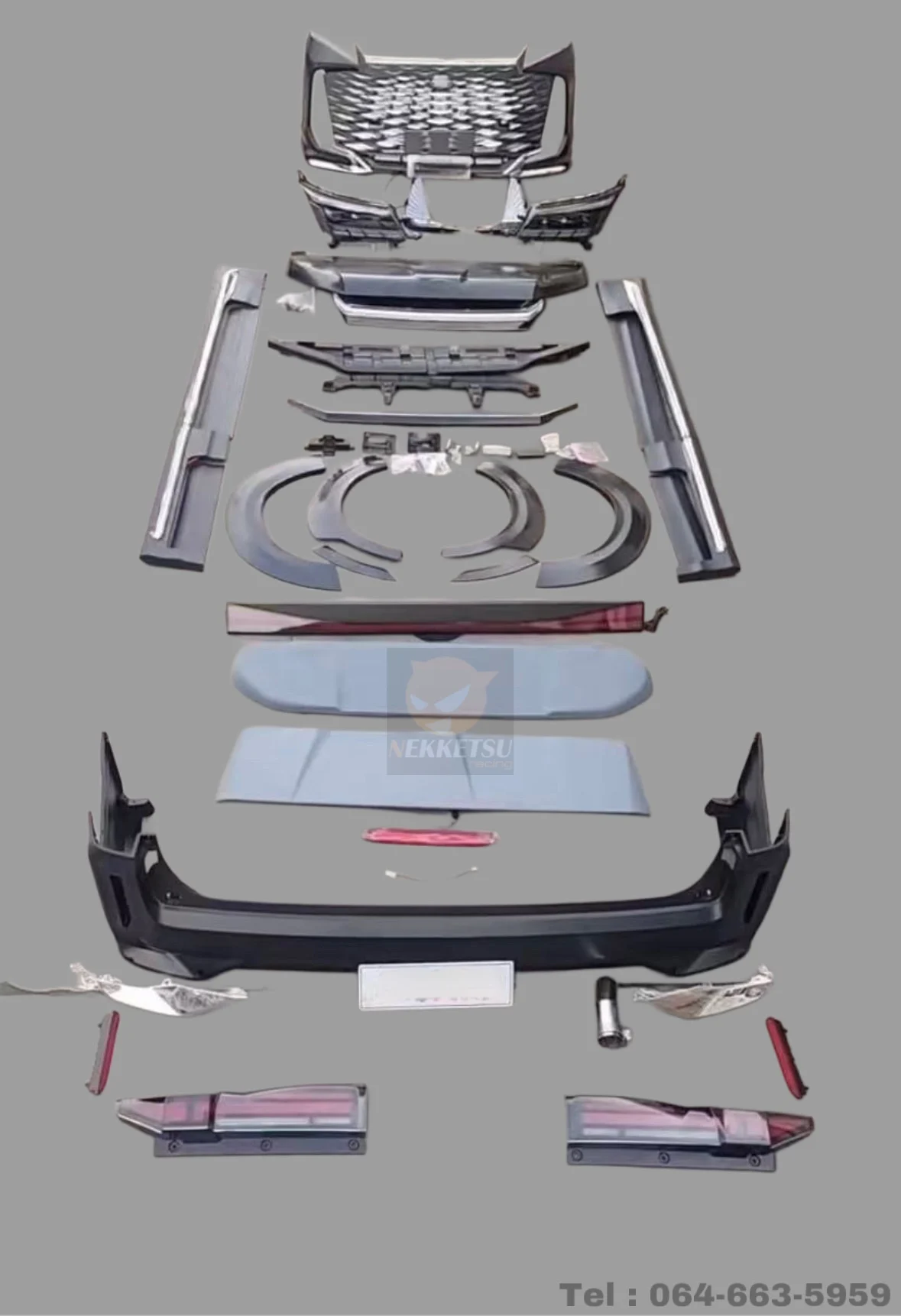 รูปชุดแต่ง ชุดแต่ง TOYOTA Commuter รถตู้ 2019 2025 LM 300 Lexus Style ภาพที่ 14