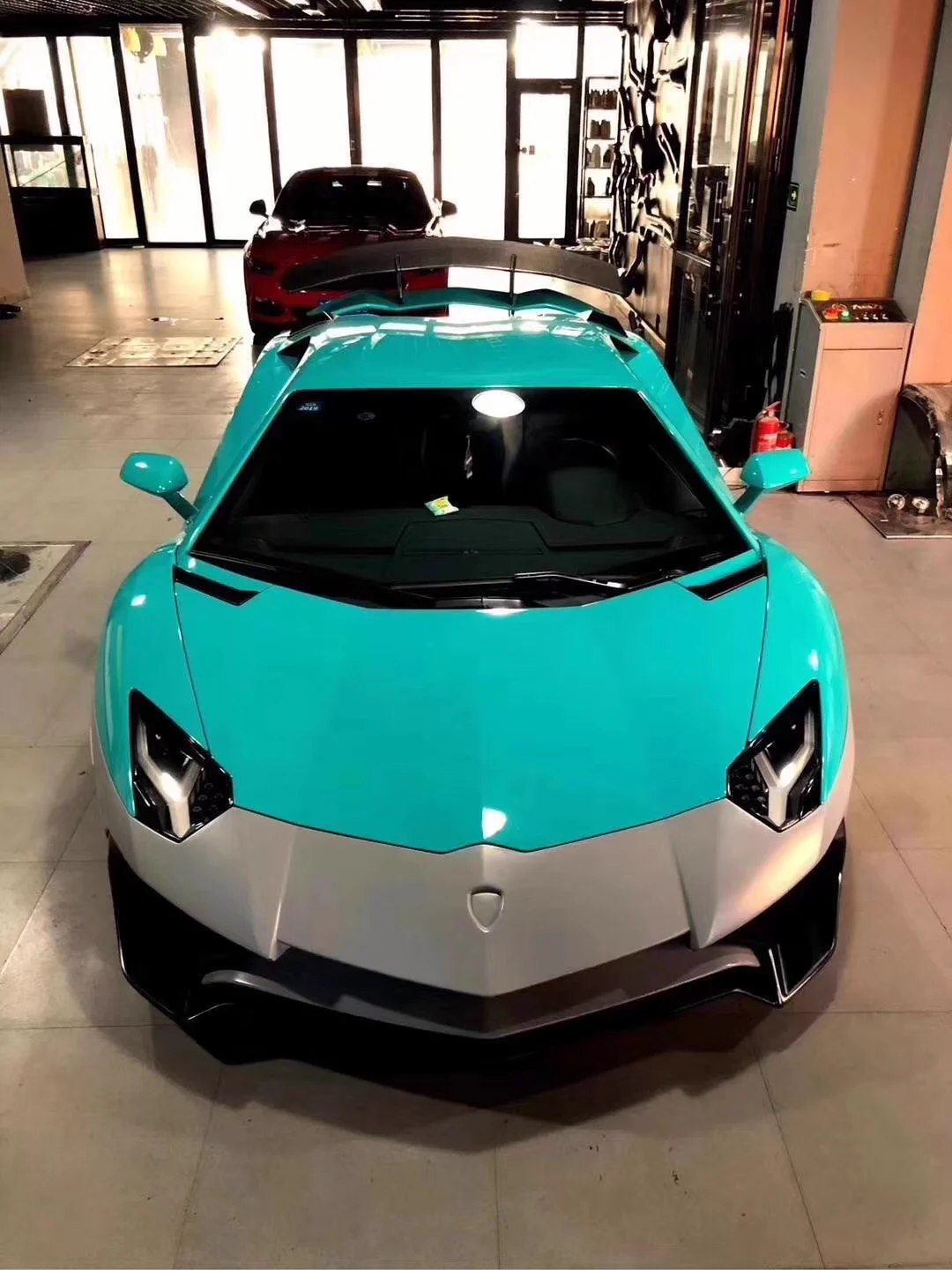 รูปชุดแต่ง ชุดแต่ง Lamborghini Aventador LP700 LP750 700เป็น750 ภาพที่ 12