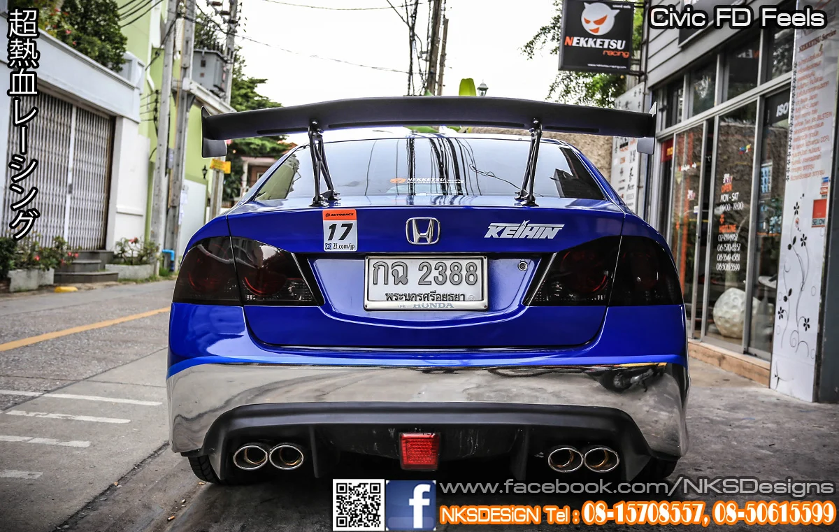 รูปชุดแต่ง ชุดแต่ง Honda Civic FD 06 11 Feels ภาพที่ 14