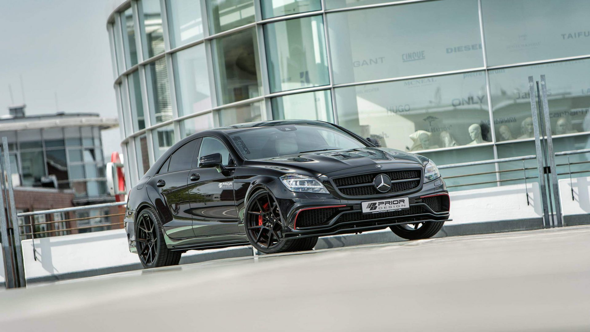 ชิ้นเสริมฝากระโปรงหน้า PDV4 Prior Design Mercedes-Benz CLS C218 ภาพสินค้าที่เลือก