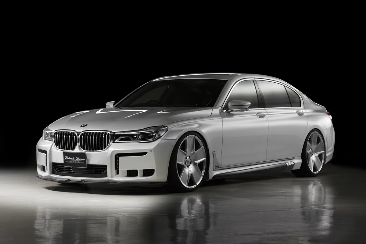 ชุดแต่ง BMW 7 Series WALD Japan สปอร์ตไลน์ แบล็กไบซัน เอดิชัน ภาพ 9