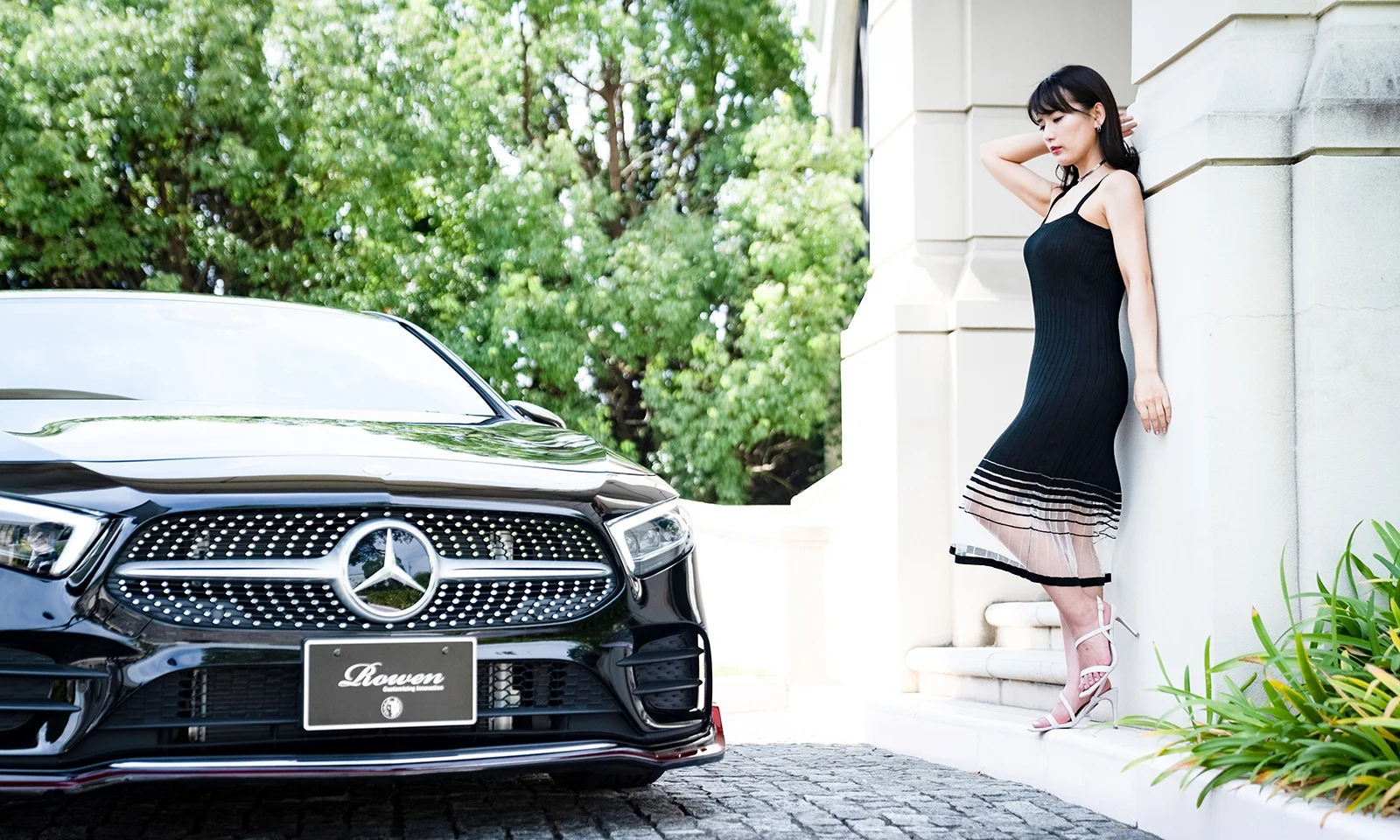 ชุดแต่ง MERCEDES BENZ A-CLASS (W177) AMG-LINE 2018.10~Rowen Japan ภาพ 10