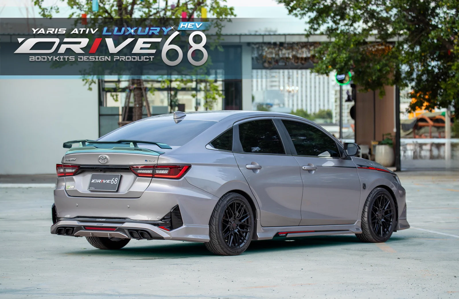 รูปชุดแต่ง ชุดแต่ง Toyota Yaris Ativ 24 26 Hybrid 2025 Drive68 ภาพที่ 11