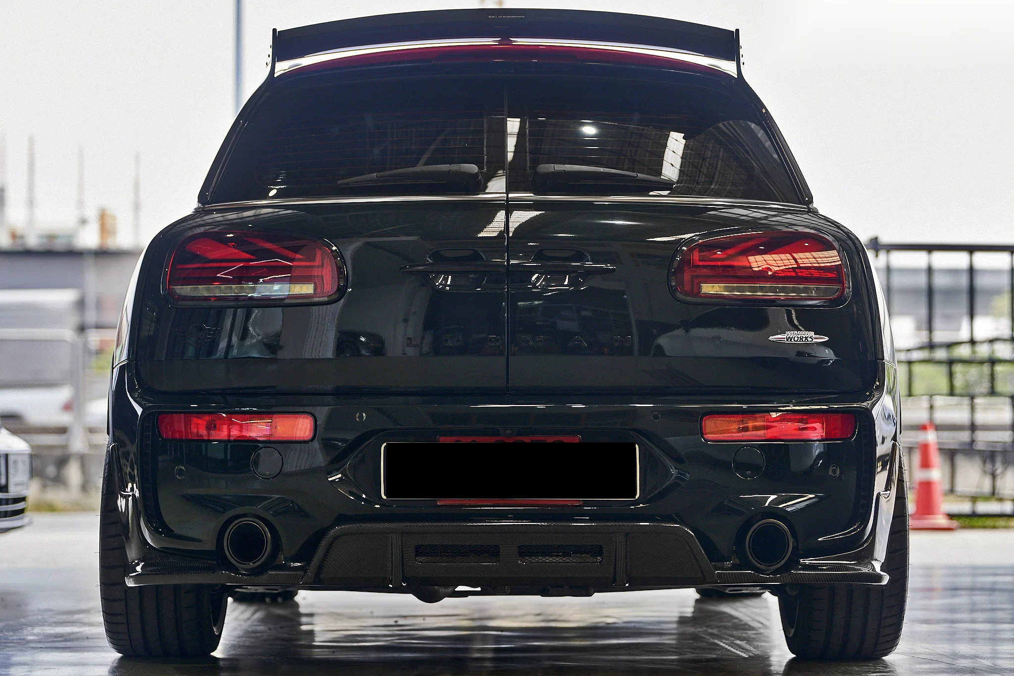 ชุดแต่ง MINI CLUBMAN Mini F54 Clubman JCW LCI x DuelL AG Rear คาร์บอน ดิฟฟิวเซอร์ Prodrive Shop ภาพ 7
