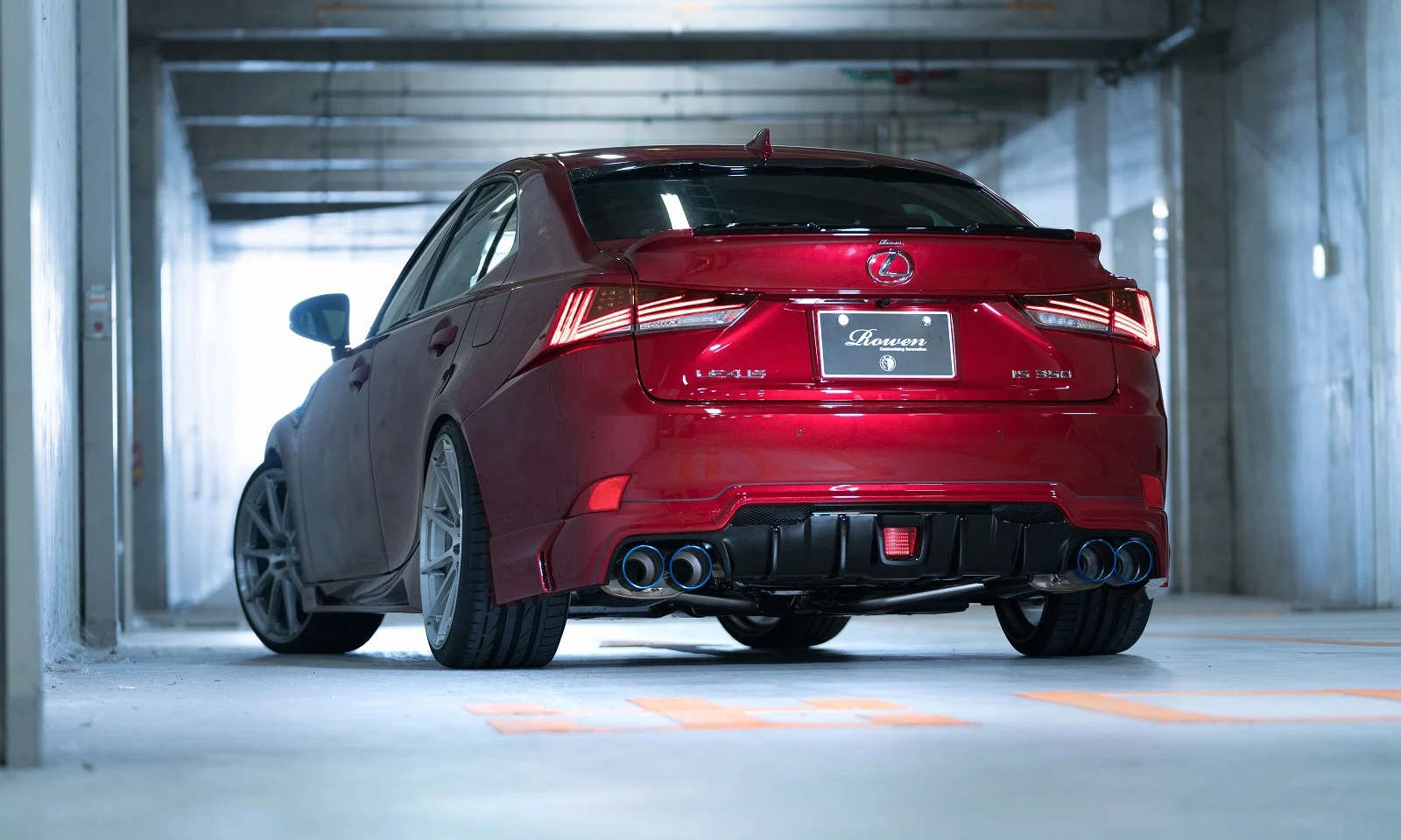 ชุดแต่ง LEXUS IS F-SPORT 350/300h/300/200t GSE3#/AVE3#/ASE30 2016.10~2020.11 Rowen Japan ภาพ 8