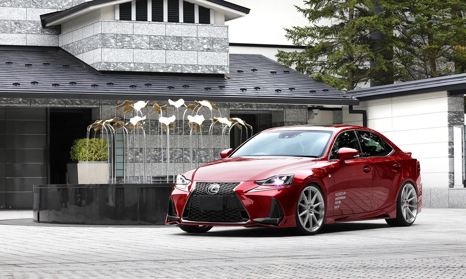 ชุดแต่ง LEXUS IS F-SPORT 350/300h/300/200t GSE3#/AVE3#/ASE30 2016.10~2020.11 Rowen Japan ภาพ 6