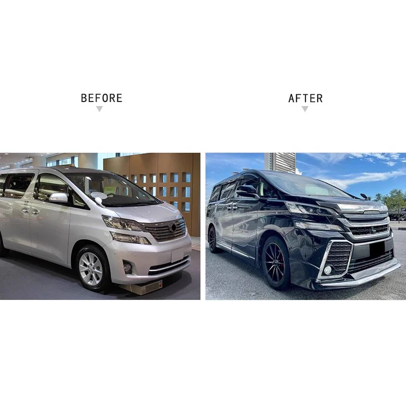 รูปชุดแต่ง ชุดแต่ง Toyota Vellfire20 2011 2014 เปลี่ยนเป็น AH30 ภาพที่ 4