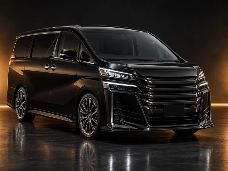 ภาพจำลองชุดแต่ง ชุดแต่ง Toyota Vellfire30 2018 2022 แปลงหน้า Vellfire 40 มุมด้านหน้า สำหรับการนำเสนอ