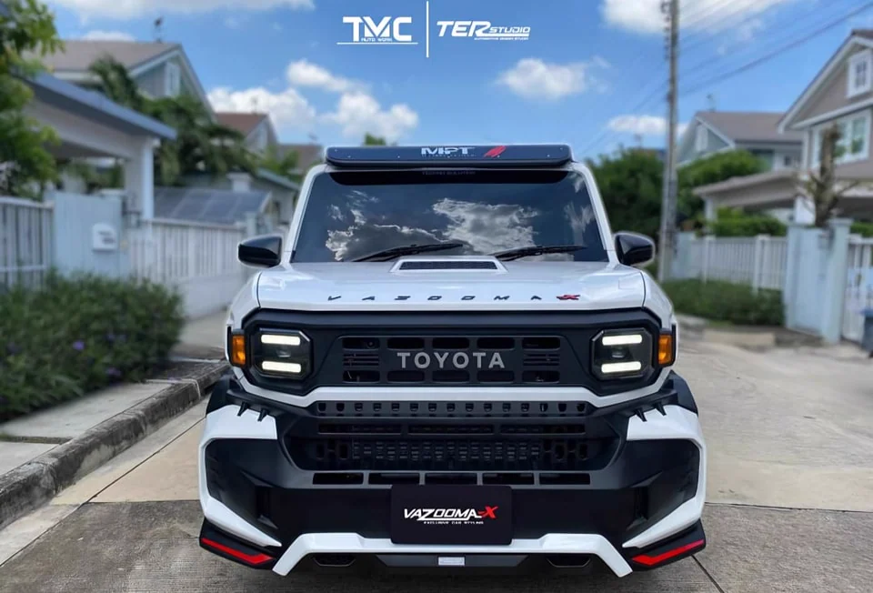 รูปชุดแต่ง ชุดแต่ง Toyota Hilux Champ 2024 Vazooma X ภาพที่ 7