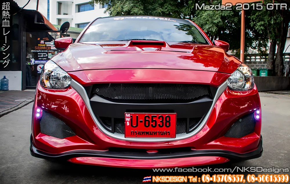 รูปชุดแต่ง ชุดแต่ง Mazda Mazda2 2015 2018 skyactiv GTR ภาพที่ 15